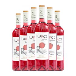 Ilurce Garnacha Seco Rioja 75 cl Vino Rosado (Caja de 6 unidades)