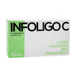 INFOLIGO C MG-CU-MN-ZN 20 AMPULLEN