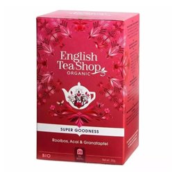 Infusión rooibos, açaí y granada ECO English Tea Shop 30g