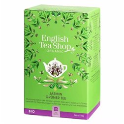 Infusion de thé vert et de jasmin ECO English Tea Shop 40g
