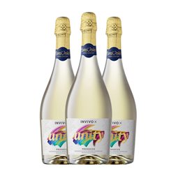 Invivo X Unity Glera Prosecco 75 cl Espumoso Blanco (Caja de 3 unidades)