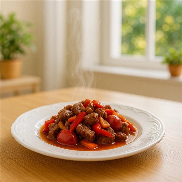 Jabalí al Oloroso con Frutas de Vendimia – Comida gourmet casera y duradera-detalle