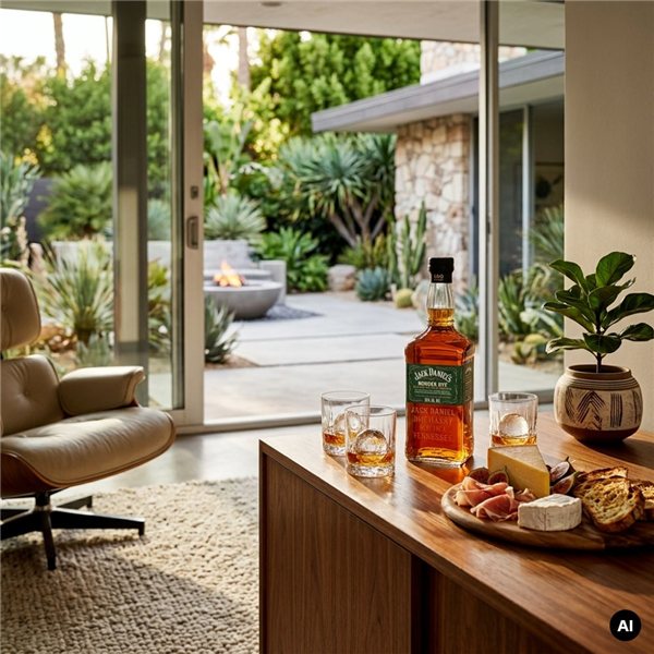 Jack Daniel's Bonded Rye-lateral