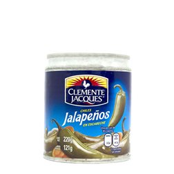 Jalapeños Enteros en escabeche Clemente Jacques 780g