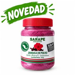 Jamaica en polvo 162 gr - El Sarape