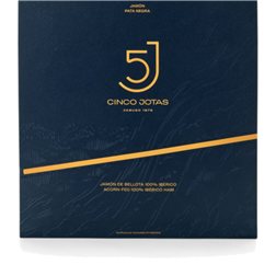 100% Iberian Acorn Ham Sliced 80g, Cinco Jotas