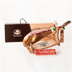 Jambon 100 % ibérique écologique, étiquette noire, Señorío de Montanera
