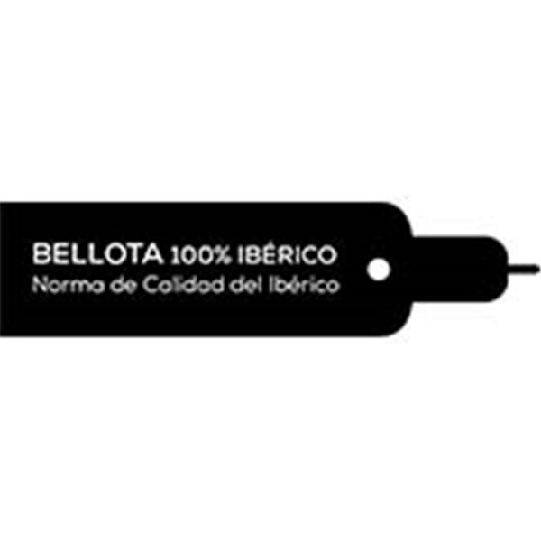 Organic 100% Iberian breed black label ham, Señorío de Montanera.-izquierda
