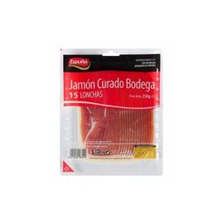 Jamon Curado Espuna Lonchas 250g