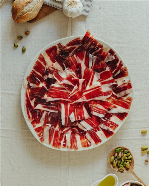 Jamón de Bellota 100% Ibérico-izquierda