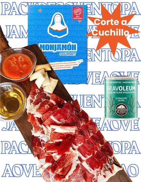Jambon de Bellota 100% Ibérique + Cadeau - PACK REMISE HALLOWEEN-lateral