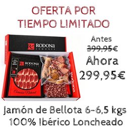 100% Ibérico Bellota Schinken Rodona