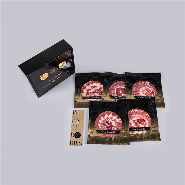 100% Iberian Bellota Ham (hand-sliced)-trasera