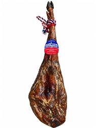 Iberian acorn ham 50% iberian breed Montjam (red ribbon)