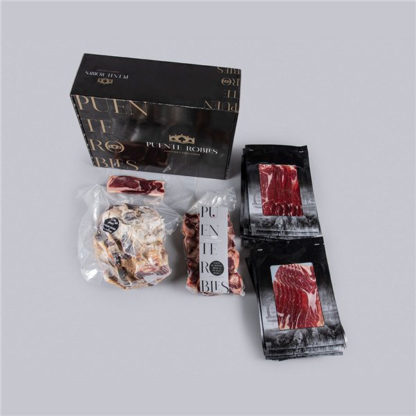 IBERISCHER BELLOTA-SCHINKEN 75% IBERISCHE RASSE (Maschinell geschnitten)-detalle