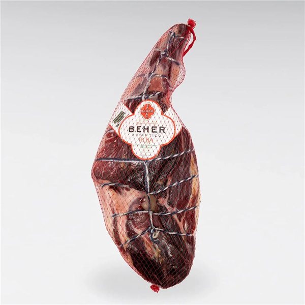 Jamón de Cebo de Campo 100% Ibérico deshuesado, Beher-detalle