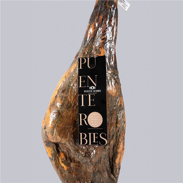 JAMBON IBERIQUE ALIMENTÉ 50% RACE IBERIQUE-lateral