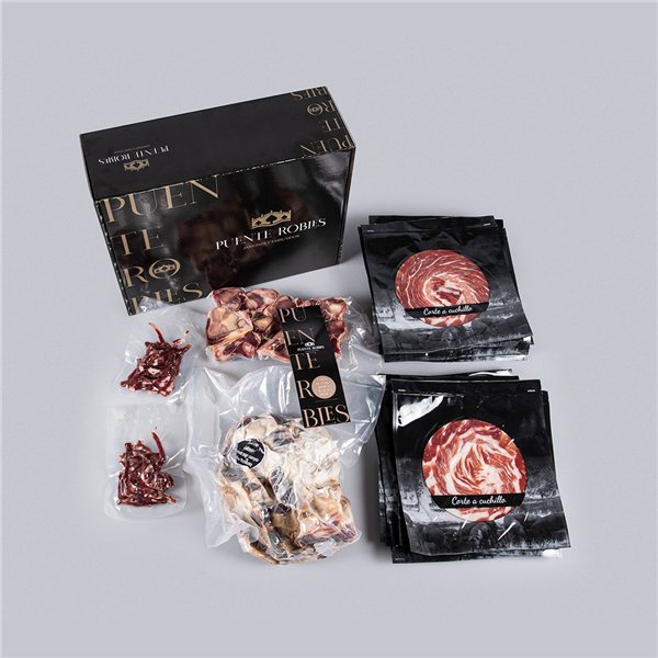 Iberian Cebo Ham 50% Iberian Breed (sliced by hand)-detalle