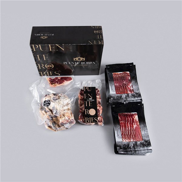 IBERISCHER BELAGSSCHINKEN 50% IBERISCHE RASSE (Maschinell geschnitten)-detalle