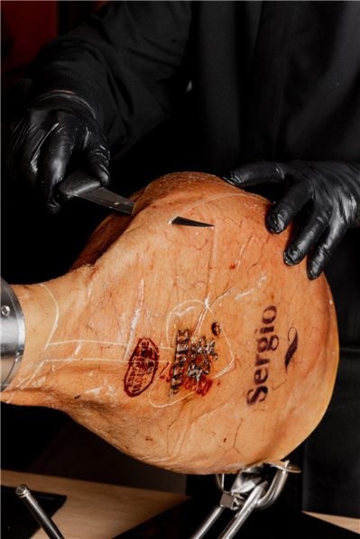 Jamón de Teruel DOP Oro Blanco - Personalizado-detalle