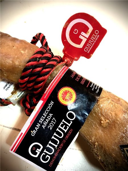 JAMON IBERICO BELLOTA 75% R.I. FILI D.O.P. GUIJUELO 9/10 KGS-detalle