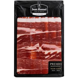 Jamon Juan Manuel Cebo de Campo Cortado a Cuchillo 80gr.