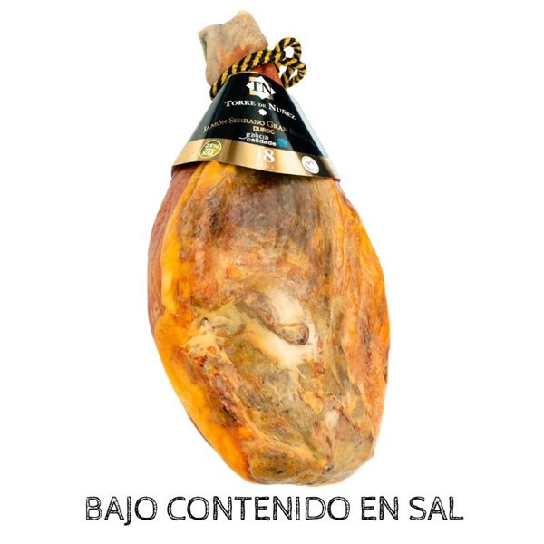 Jamón Gran Reserva Duroc Torre de Nuñez 18 meses-lateral