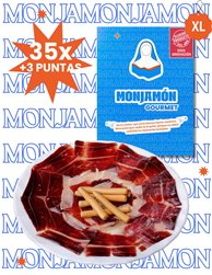 Jamón XL de Bellota 100% Ibérico +42 Meses Loncheado a Cuchillo | 40 Sobres 80 g + 2 Puntas