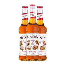 Jarabe para Cóctel Monin Roll 70 cl Cinnamon — Canela Sin Alcohol (Caja de 3 unidades)