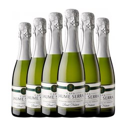 Jaume Serra Brut Nature Cava Media Botella 37 cl Espumoso Blanco (Caja de 6 unidades)