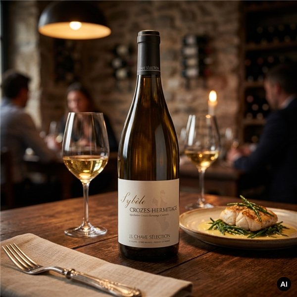 Jean Louis Chave Selection Crozes Hermitage Sybele Blanc 2023-detalle