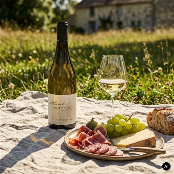 Jean Louis Chave Selection Hermitage Blanche 2019-lateral