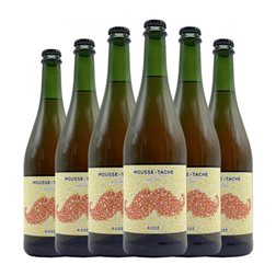 Jeff Carrel Mousse Tache Malbec Francia Rosé — Rosado 75 cl Espumoso Rosado (Caja de 6 unidades)