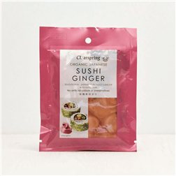 Organic Pickled Ginger for Sushi 50g - Clearspring