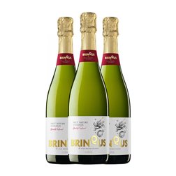 Joan Segura Pujadas Brinqus Cava Bio — Biológico 75 cl Vegano Espumoso Blanco (Caja de 3 unidades)