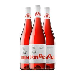 Joan Segura Pujadas Brinqus Garnacha Penedès Bio — Biológico 75 cl Vegano Vino Rosado (Caja de 3 unidades)
