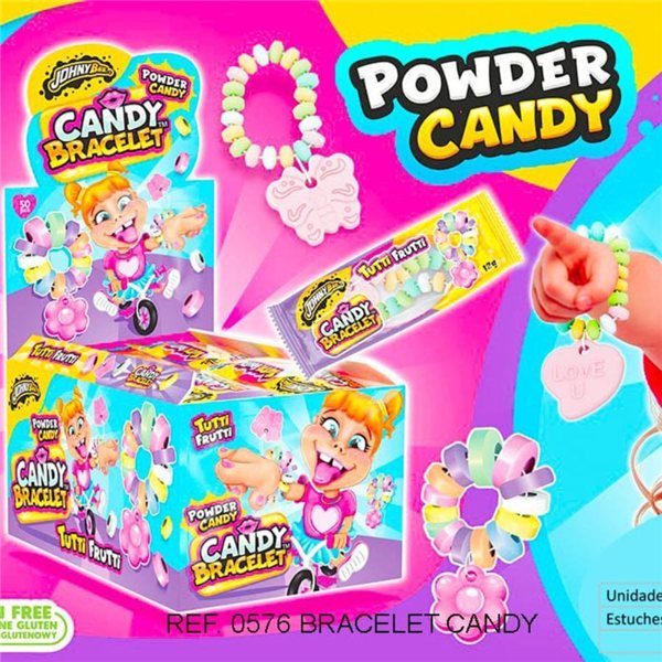 Johny Bee Candy Bracelet 50 Unidades-detalle