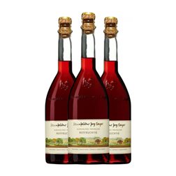 Jörg Geiger Rotfruchtig 75 cl Espumoso Tinto (Caja de 3 unidades)