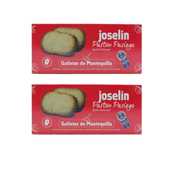 Joselín Pastón Pasiego de Mantequilla, traditionelles Rezept für pasiegas Kekse, 200 g-detalle