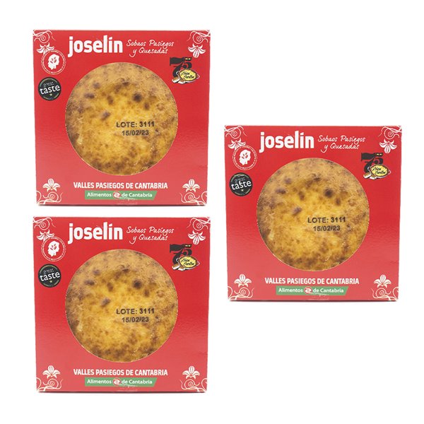 Joselín Quesada Mini Pasiega, Envasada al Vacío en Bandeja de Aluminio 150 gr-lateral
