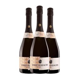 Josep Masachs Brut Cava Rosé — Rosado 75 cl Espumoso Rosado (Caja de 3 unidades)