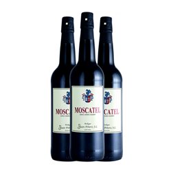 Juan Piñero Moscatel Jerez-Xérès-Sherry 75 cl Vino Dulce (Caja de 3 unidades)