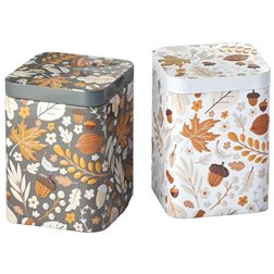 Ensemble de Boîtes à Thé Hazel
