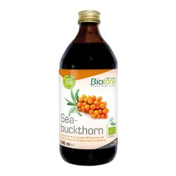 Jugo concentrado Espino amarillo Seabuckthorn Bio 500ml Biotona