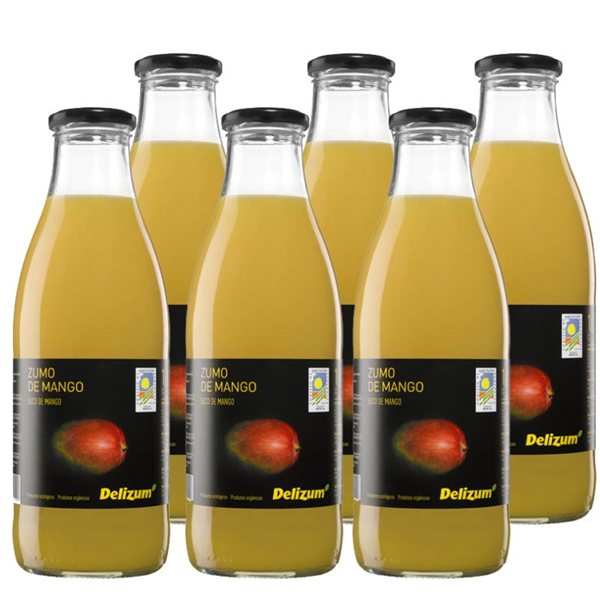 Jus de Mangue bio 6x750ml Delizum-detalle