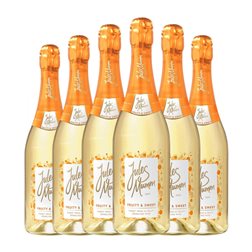 Jules Mumm Fruity Sweet — Dulce 75 cl Espumoso Blanco (Caja de 6 unidades)
