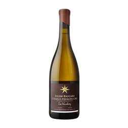 Julien Brocard 7 Lieux Les Vau de Vey Chardonnay Chablis 1er Premier Cru 75 cl Vino Blanco