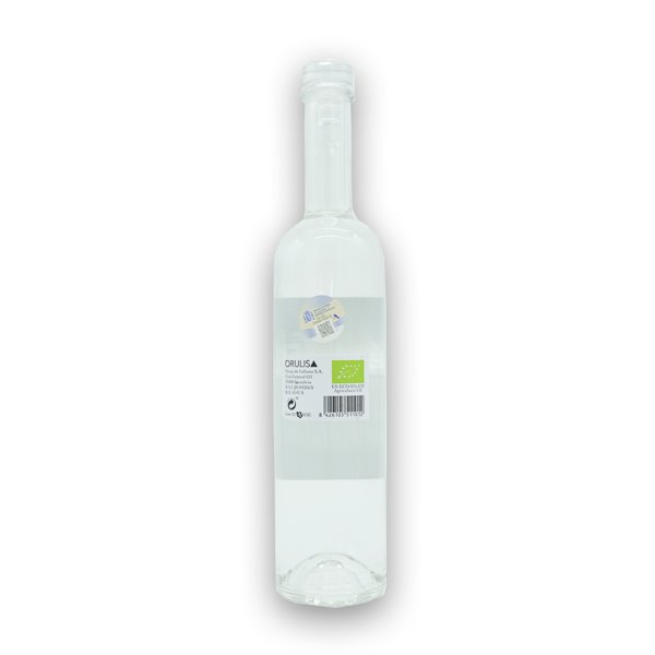 JUSTINA DE LIEBANA Aguardiente de Orujo Ecológico, Destilado Artesanal con Uva Ecológica, 43% Vol., 70 cl-detalle