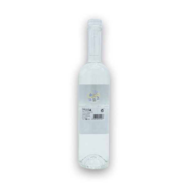 JUSTINA DE LIEBANA Orujo Premium, handgebrannter Schnaps mit Kupferbrennblase, 48% Vol., 70 cl.-detalle