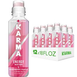 Karma - Agua energética Raspberry 552Ml. Caja 12 ud.